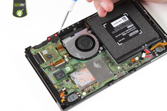 Guide photos remplacement lecteur cartouches / prise jack Nintendo Switch (Etape 14 - image 1)