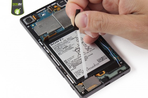 Guide photos remplacement antenne wifi (wlan 2) Xperia Z5 (Etape 11 - image 2)