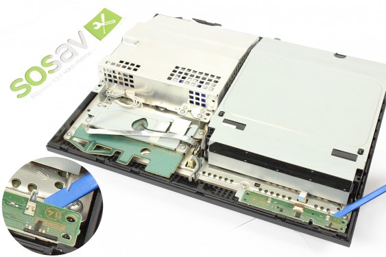Guide photos remplacement carte power Playstation 3 Fat (Etape 12 - image 1)