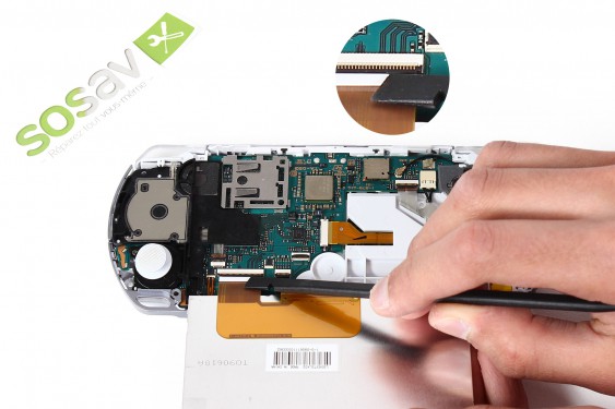 Guide photos remplacement antenne wifi PSP 3000 (Etape 22 - image 1)