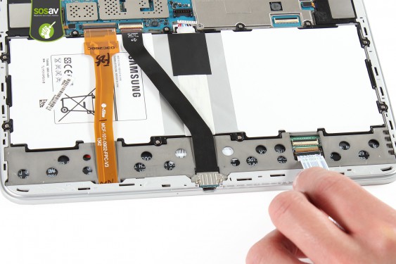 Guide photos remplacement nappe lcd Galaxy Tab 3 10.1 (Etape 10 - image 4)