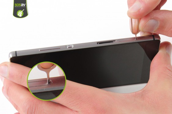 Guide photos remplacement ecran complet  Huawei P8 (Etape 3 - image 1)