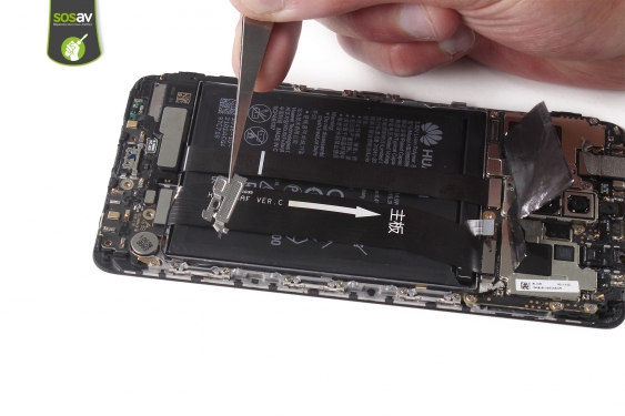 Guide photos remplacement vibreur Huawei Mate 9 (Etape 13 - image 2)
