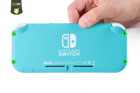 Guide photos remplacement carte mère Nintendo Switch Lite (Etape 2 - image 1)