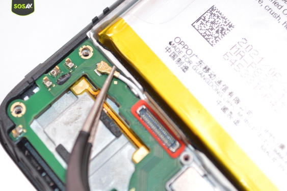 Guide photos remplacement ecran seul Oppo A94 5G (Etape 9 - image 1)