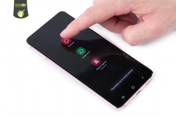 Guide photos remplacement batterie Galaxy S21 (Etape 1 - image 2)