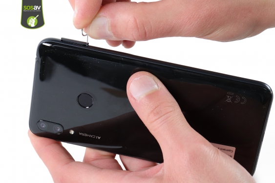 Guide photos remplacement haut-parleur externe Huawei Y7 2019 (Etape 2 - image 2)