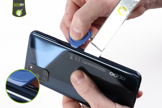 Guide photos remplacement haut-parleur interne Oppo A72 (Etape 4 - image 4)