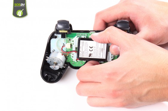 Guide photos remplacement diffuseur des led d'activité Manette Dualshock 3 (Modèle Sixaxis) (Etape 3 - image 1)