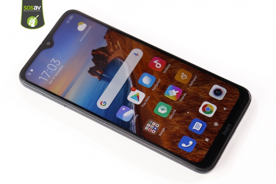 Guide photos remplacement haut-parleur interne Xiaomi Redmi 8 (Etape 1 - image 1)