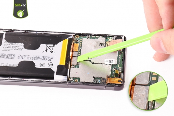 Guide photos remplacement caméra arrière Xperia XA  (Etape 10 - image 1)