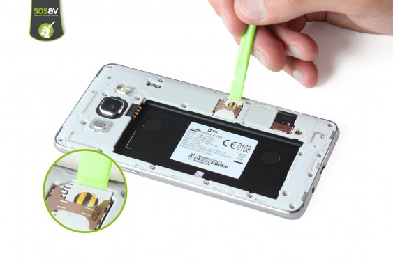 Guide photos remplacement caméra arrière Samsung Galaxy J5 2016 (Etape 6 - image 1)