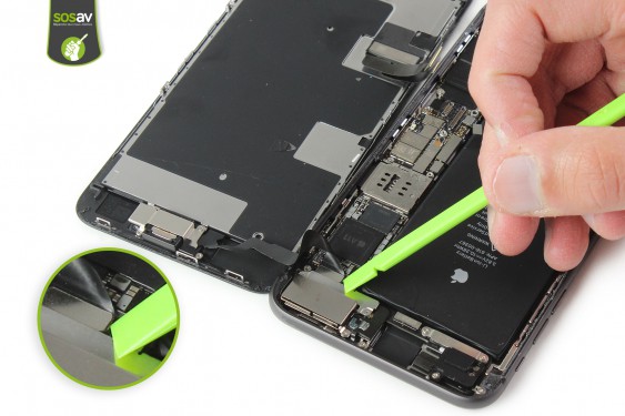 Guide photos remplacement haut-parleur interne iPhone 8 Plus (Etape 11 - image 1)