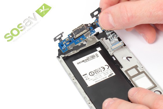 Guide photos remplacement connecteur de charge Samsung Galaxy S5 (Etape 34 - image 2)