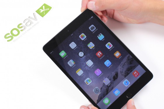 Guide photos remplacement caméra arrière iPad Mini 3 WIFi (Etape 1 - image 1)