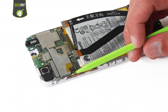 Guide photos remplacement ecran Huawei Y6 2018 (Etape 14 - image 4)