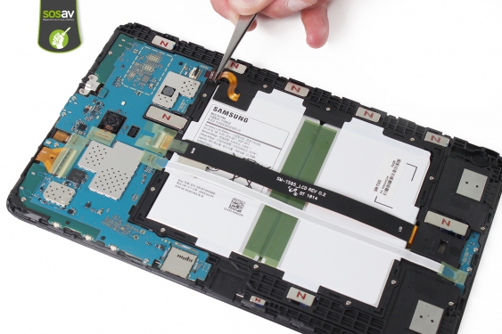 Guide photos remplacement batterie Galaxy Tab A 10.1" (2016) (Etape 11 - image 4)