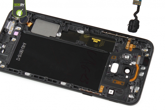 Guide photos remplacement capteur d'empreinte Galaxy A6 (2018) (Etape 16 - image 1)