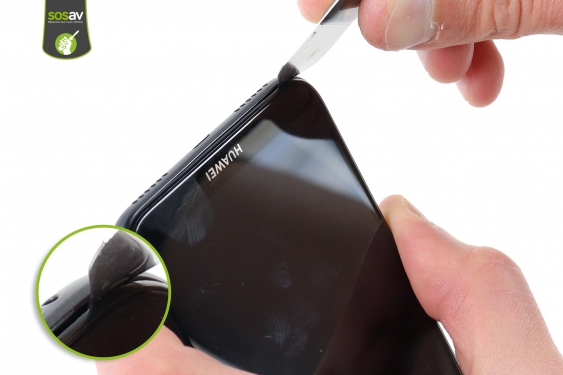 Guide photos remplacement haut-parleur externe Huawei Y7 2019 (Etape 4 - image 2)