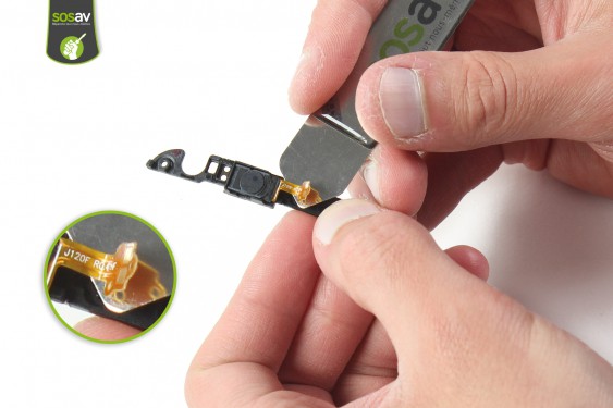 Guide photos remplacement haut-parleur interne Galaxy J1 2016 (Etape 25 - image 2)