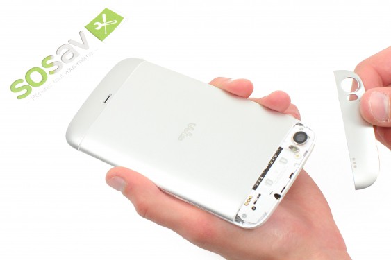 Guide photos remplacement cache supérieur Wiko Darkside (Etape 2 - image 4)