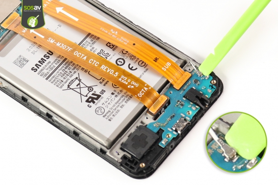 Guide photos remplacement haut-parleur externe Galaxy M21 (Etape 12 - image 1)