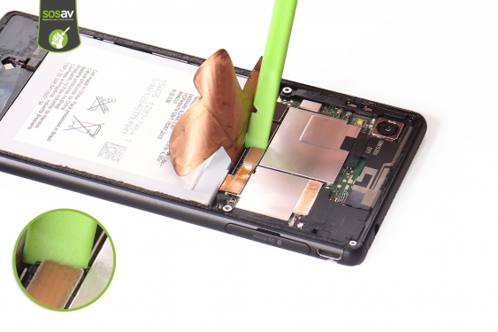 Guide photos remplacement caméra arrière Xperia M4 Aqua (Etape 5 - image 3)