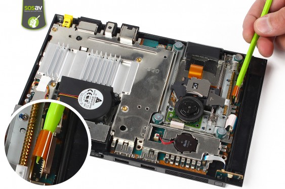 Guide photos remplacement carte mère Playstation 2 Slim (Etape 5 - image 3)