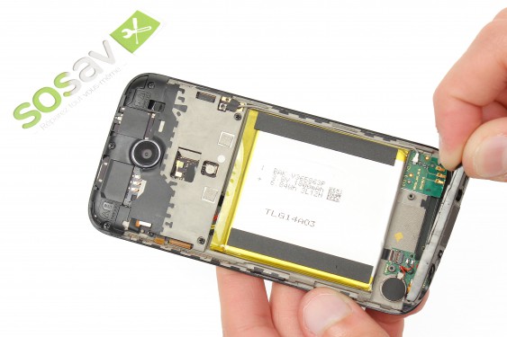 Guide photos remplacement carte antenne gsm Wiko Darkmoon (Etape 12 - image 3)