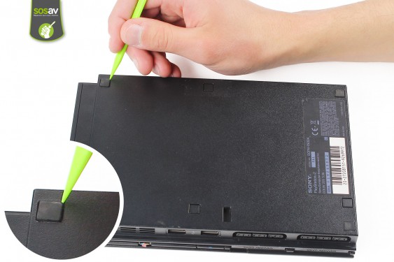 Guide photos remplacement carte mère Playstation 2 Slim (Etape 2 - image 1)