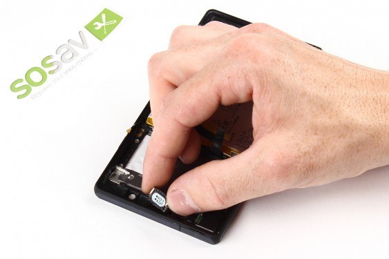 Guide photos remplacement haut-parleur interne Xperia Z (Etape 23 - image 1)