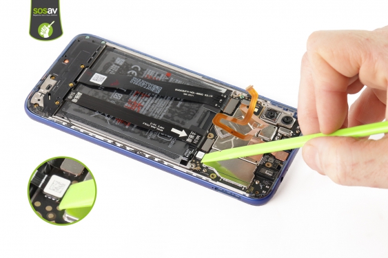 Guide photos remplacement connecteur de charge Xiaomi Redmi 7 (Etape 12 - image 1)