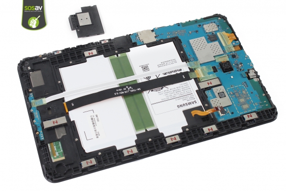 Guide photos remplacement carte bouton home et haut-parleurs Galaxy Tab A 10.1" (2016) (Etape 16 - image 4)