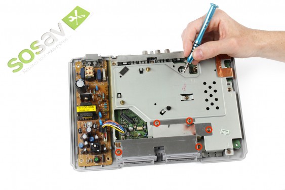Guide photos remplacement châssis interne Playstation (Etape 8 - image 1)