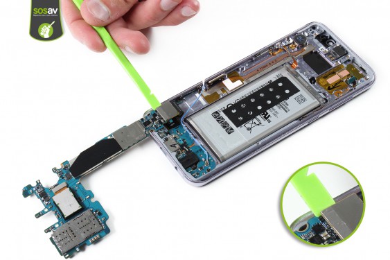 Guide photos remplacement vibreur Samsung Galaxy S8+ (Etape 23 - image 1)