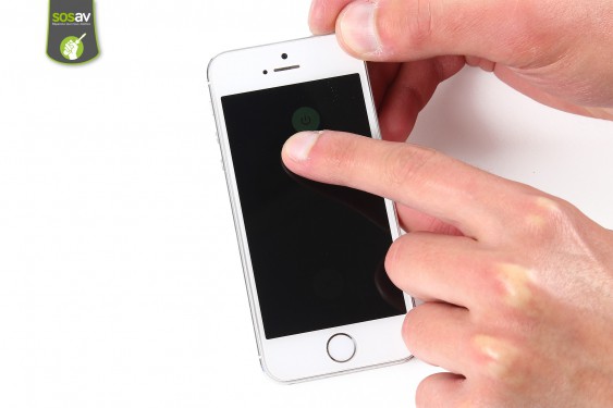 Guide photos remplacement caméra avant + capteur de proximité et luminosité iPhone 5S (Etape 1 - image 3)