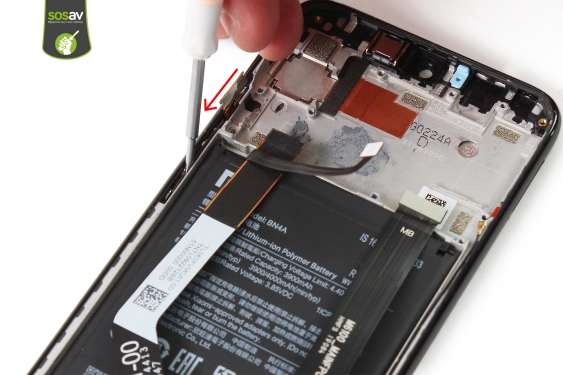 Guide photos remplacement boutons & nappe power & volume Redmi Note 7 (Etape 26 - image 2)