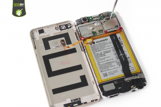 Guide photos remplacement ecran complet Huawei P Smart (Etape 7 - image 1)