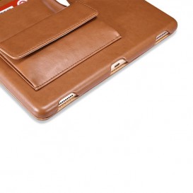 Etui Business en cuir or multi-cartes Icarer pour iPad Pro 12,9" (2015) Accessoires iPad Pro 12,9" - SOSav.fr
