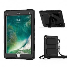 Coque Renforcée Incassable Shock Proof iPad Pro 10.5" noire multi-positions iPad Pro 10,5" - SOSav.fr