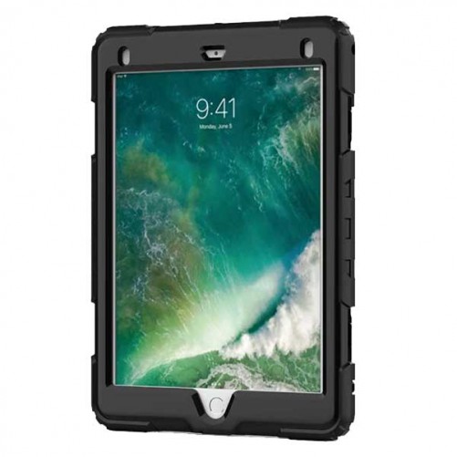 Coque Renforcée Incassable Shock Proof iPad Pro 10.5" noire multi-positions iPad Pro 10,5" - SOSav.fr