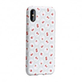 Coque à motifs fleuris beige Hoco iPhone X Xs Coques / Housses - SOSav.fr