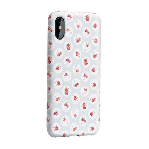 Coque à motifs fleuris beige Hoco iPhone X Xs Coques / Housses - SOSav.fr