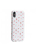 Coque à motifs fleuris beige Hoco iPhone X Xs Coques / Housses - SOSav.fr