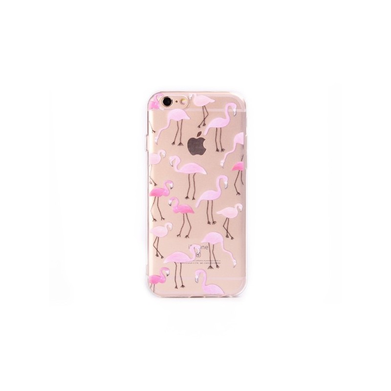 Coque TPU Flamant Rose iPhone 6 6S Coques / Housses - SOSav.fr