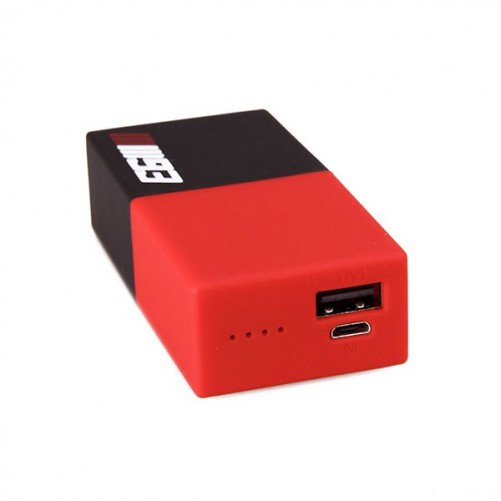 Power bank Marc Marquez Bicolore 5000 mAh rouge et noire MacManiack Accessoires - SOSav.fr