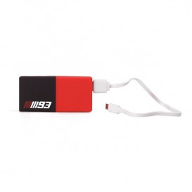 Power bank Marc Marquez Bicolore 5000 mAh rouge et noire MacManiack Accessoires - SOSav.fr
