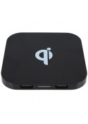 Chargeur induction sans fil carré QI iPhone - SOSav.fr