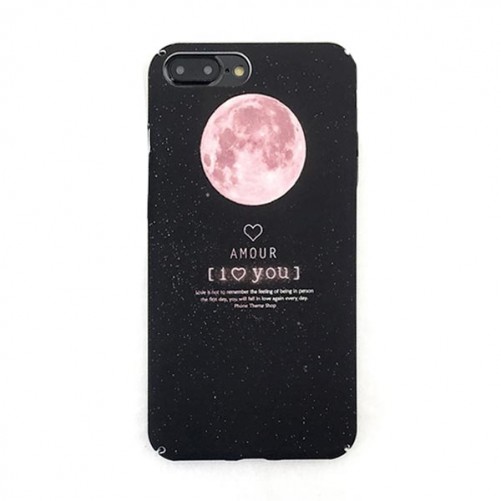 Coque rigide Soft Touch Lune rose iPhone 6 Plus / iPhone 6S Plus Coques / Housses - SOSav.fr