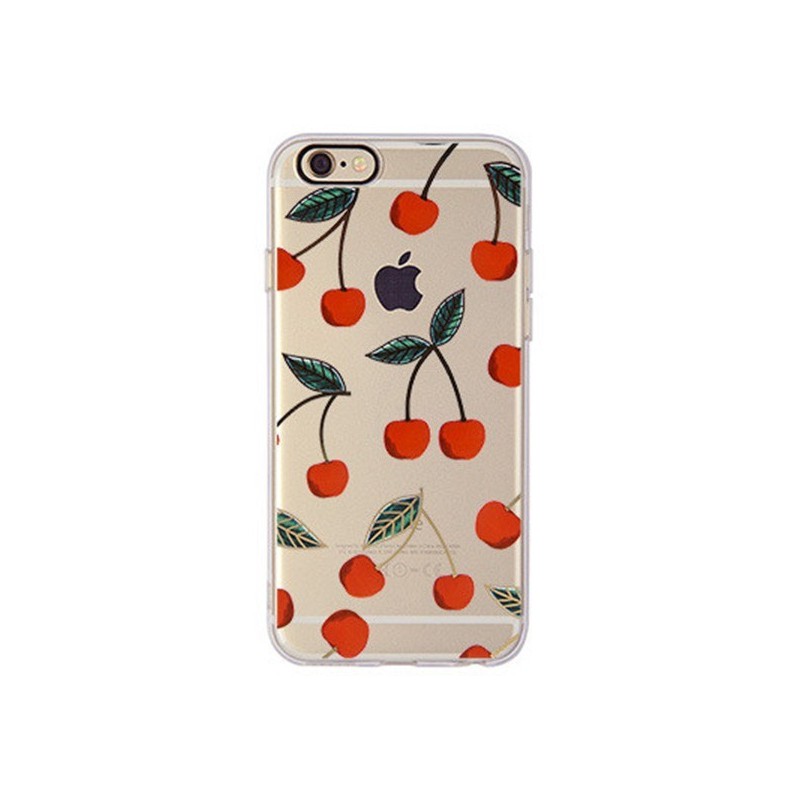 Coque TPU Cerises iPhone 6 / 6S / 7 / 8 Coques / Housses - SOSav.fr
